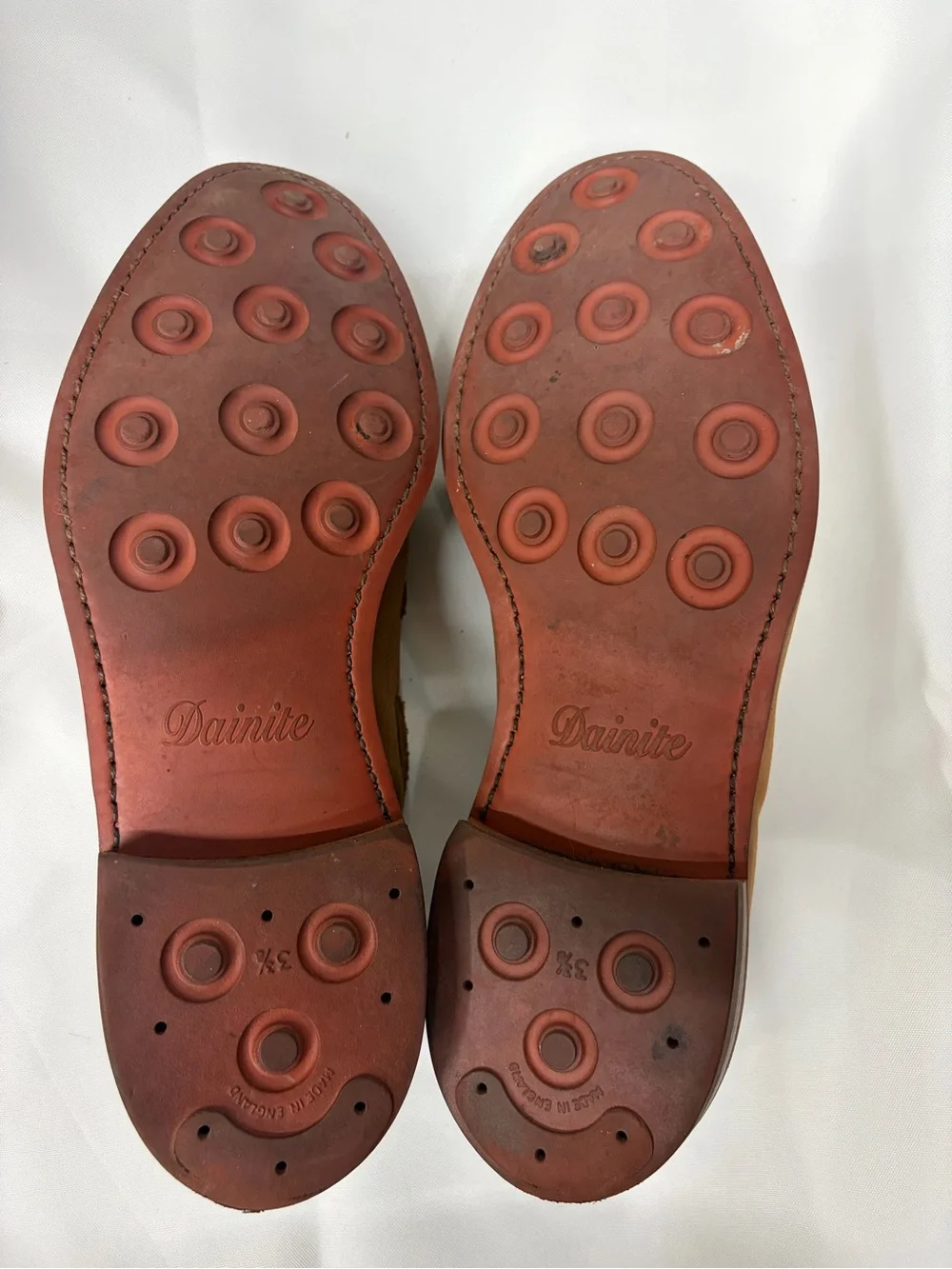 Allen Edmonds Tan Suede Tassel Oxfords